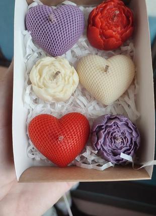 Набір свічок в подарунковому пакуванні