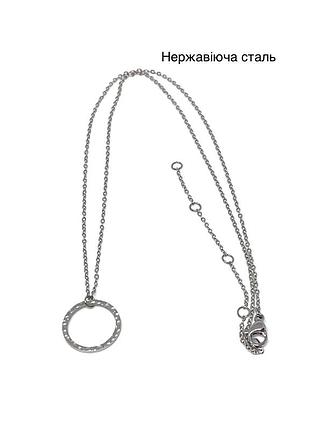 Стильний нержавіюча сталь сріблястий підвіс ланцюжок чокер кольє намисто кулон