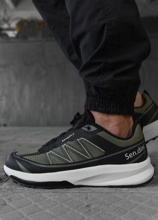 Мужские кроссовки green/black sen.dini