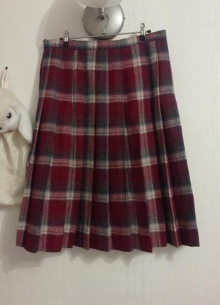 Спідниця в кругову складку. вовна.