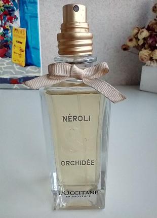 Néroli & orchidée l'occitane en provence 75мл