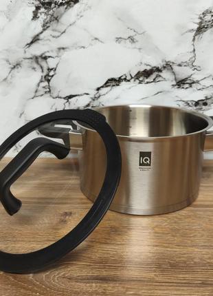 Кастрюля из нержавеющей стали iq be traditional iq-2046-20, 20 см, 3.3 л