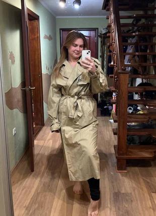 Осенний базовый тренч original van girls