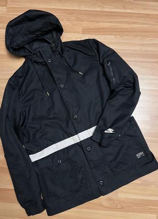 Куртка ветровка унисекс плащ стильная nike