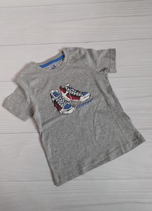 Футболка серая 3/4