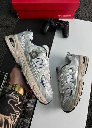 👟 кросівки   new balance 530 silver beige men’s premium      / наложка bs👟