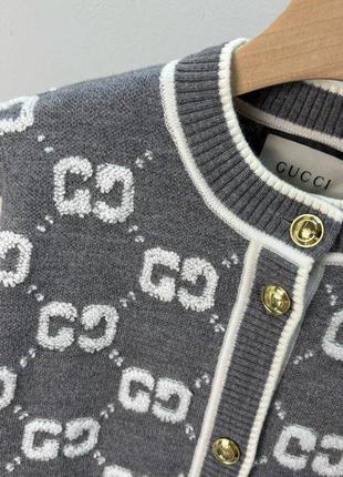 Серый кардиган люкс 4