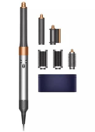 Стайлер dyson airwrap hs05 complete long никель/медь