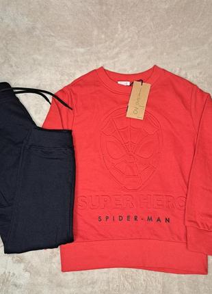 Костюм спортивный spiderman для мальчика