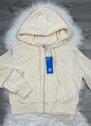 Женское оригинальное укороченное худи adidas