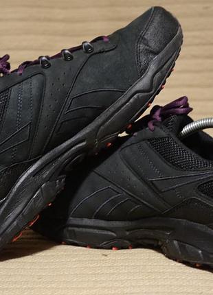 Комбинированные черные кроссовки reebok dmx max moving air cushioning 40 р. ( 26 см.)