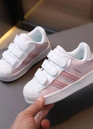 Детские кожаные кеды