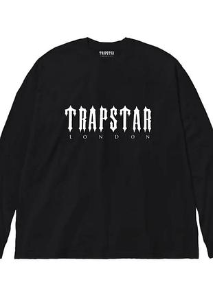 Черный лонгслив trapstar london унисекс 2