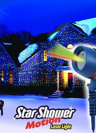 Уличный лазерный проектор star shower motion laser light.о+
