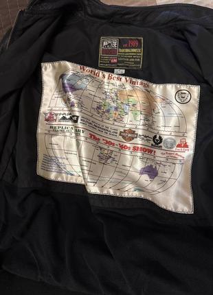 Кожаная куртка мужская