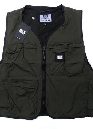 Желетка weekend offender compton blvd dark green оригинал смотрите другие обявленния