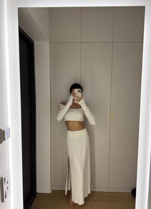 Комплект топ и юбка