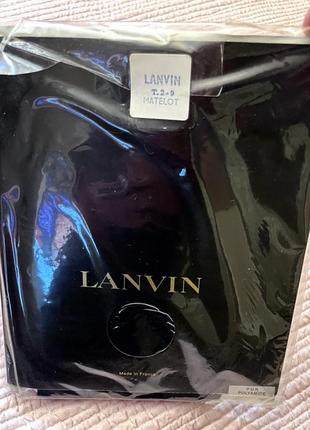 Lanvin, вінтажні мереживні колготи темно-синього кольору, made in france.