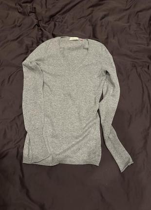 Кашемировый свитер кофта джемпер женской uniqlo