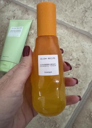Glow recipe cloudberry bright essence toner эссенция-тонер
