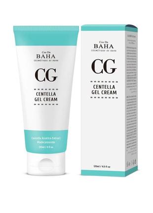 Восстанавливающий гель-крем с центеллой cg centella gel cream cos de baha, 120 мл
