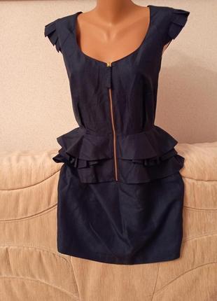 Невероятный синий сарафан💝💝💝