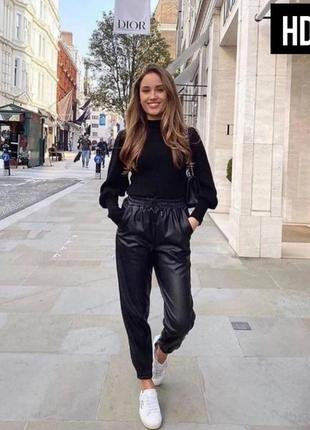 Розпродаж!!! шкіряні італійські джоггери відмінної якості rebellious