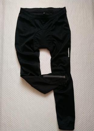 Утепленные велоштаны с защитой от ветра