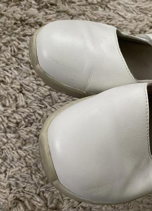 Дуже комфортні шкіряні ортопедичні шльопанці закритий носок,naturlaufen,p.39