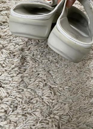 Дуже комфортні шкіряні ортопедичні шльопанці закритий носок,naturlaufen,p.39