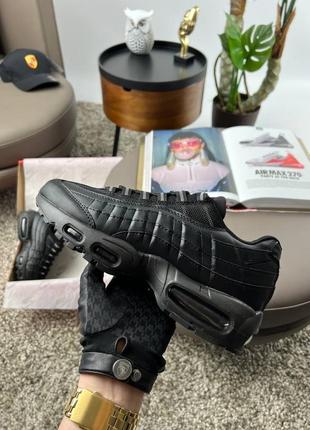 Мужские кроссовки nike air max 95 black