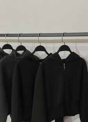 Вкорочене худі на флісі 3