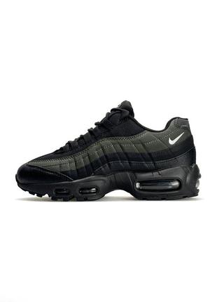 Чоловічі кросівки nike air max 95 black khaki white