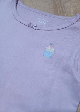 Пижама carter's на флисе для девочки