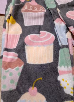 Пижама carter's на флисе для девочки 3