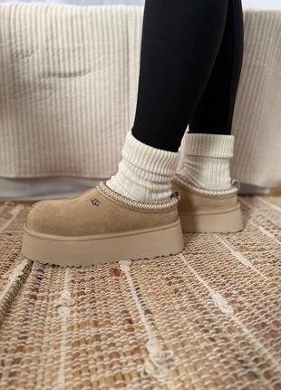 Зимние угги Женские коричневые угги ugg neumel brown