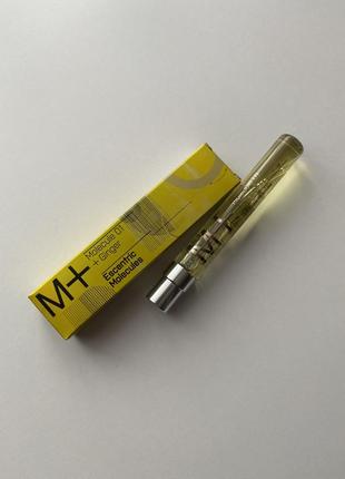 Мініатюра парфумів для жінок та чоловіків escentric molecules molecule 01 + ginger