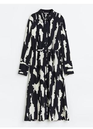Сукня-сорочка міді h&m