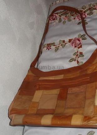 Шикарна сумка в стилі печворк