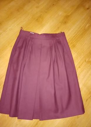 Юбка шерстяная нитевичка