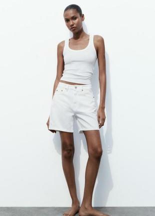 Шорты джинсовые белье zara