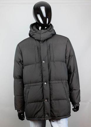 Винтажный удлиненный пуховик moncler vintage