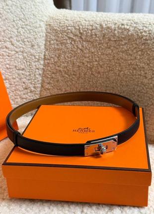 Шкіряний ремінь hermes