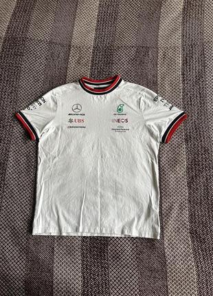 Petronas amg formula one team футболка racing style оригінал б у