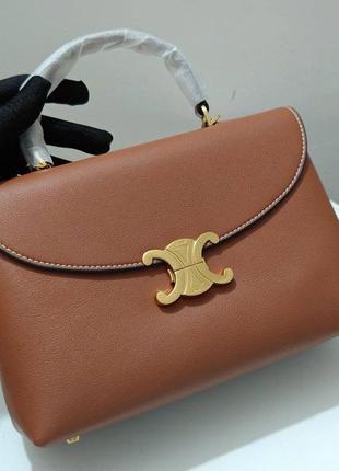 Кожаная сумка сезен люкс