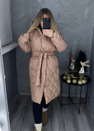 Тепле зимове пальто