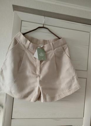 Лляні шорти  h&m
