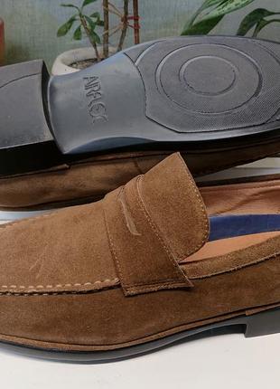 Мягкие очень  легкие кожаные туфли " marks & spencer ® air flex"  43 р