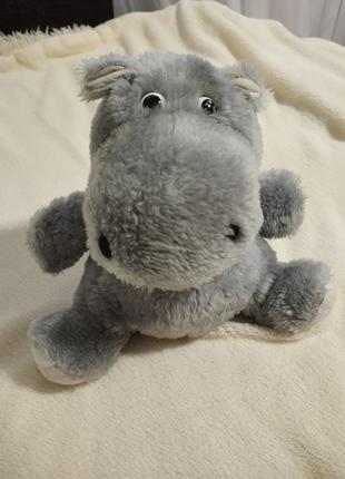 Мягкая игрушка бегемотик