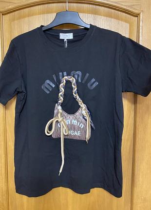 Нова модна футболка 46-48 р